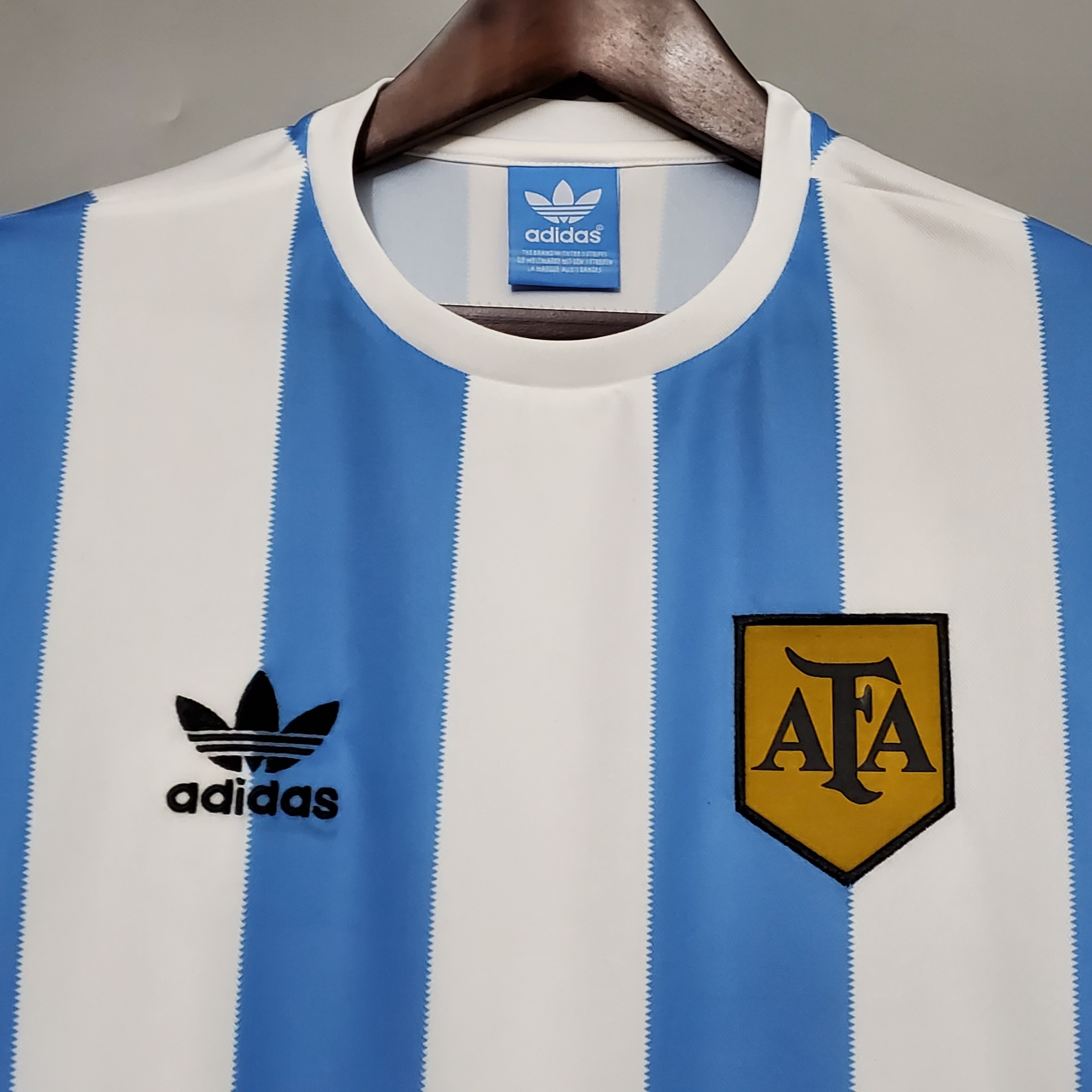 Retro Argentina 1978 Home Stadium Jersey - Unitedfutballjersey