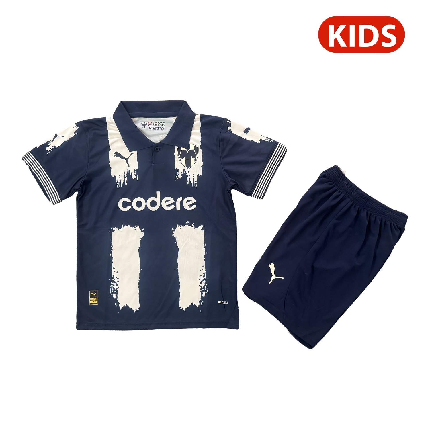 Rayados Monterrey 25-26 Club World Cup Home Kids Kit - Unitedfutballjersey