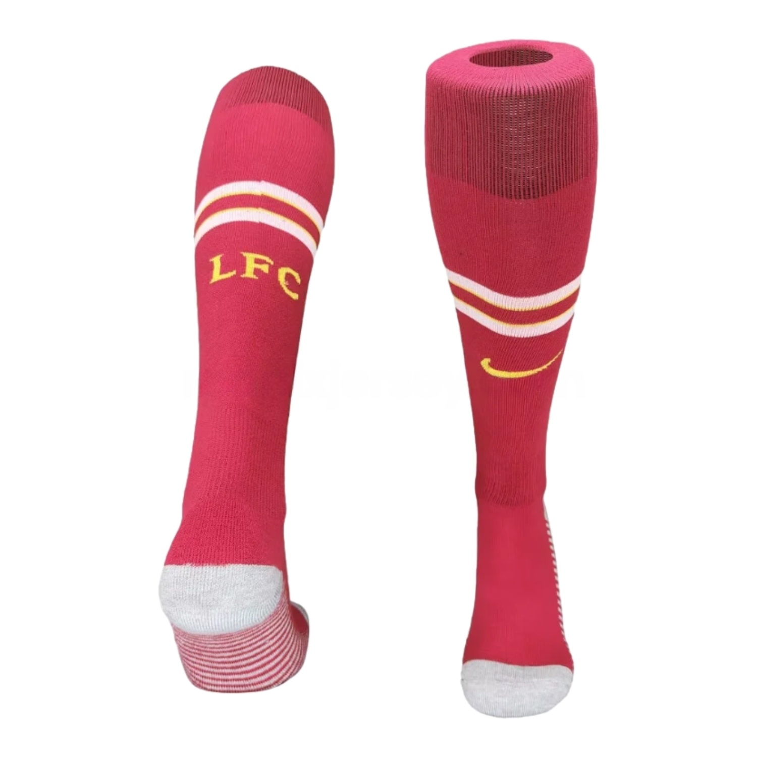 Liver.pool 24-25 Home Socks - Red - Unitedfutballjersey