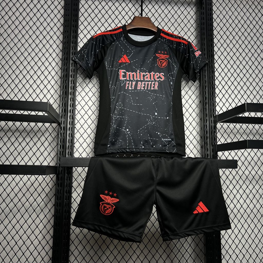 Benfica 24-25 Away Kids Kit - Unitedfutballjersey