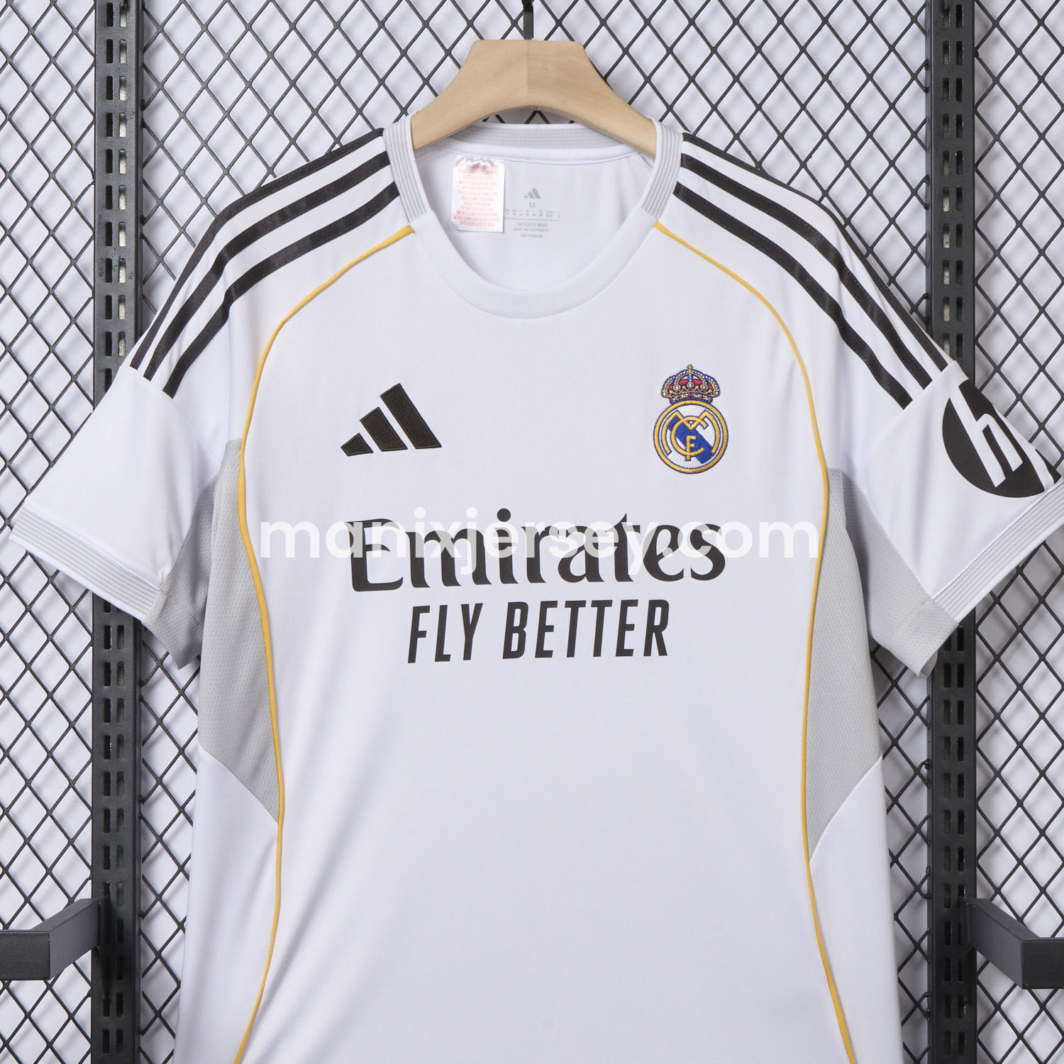 Real Madrid 25-26 Home Jersey (Leaked Version) - Fans Version - Unitedfutballjersey