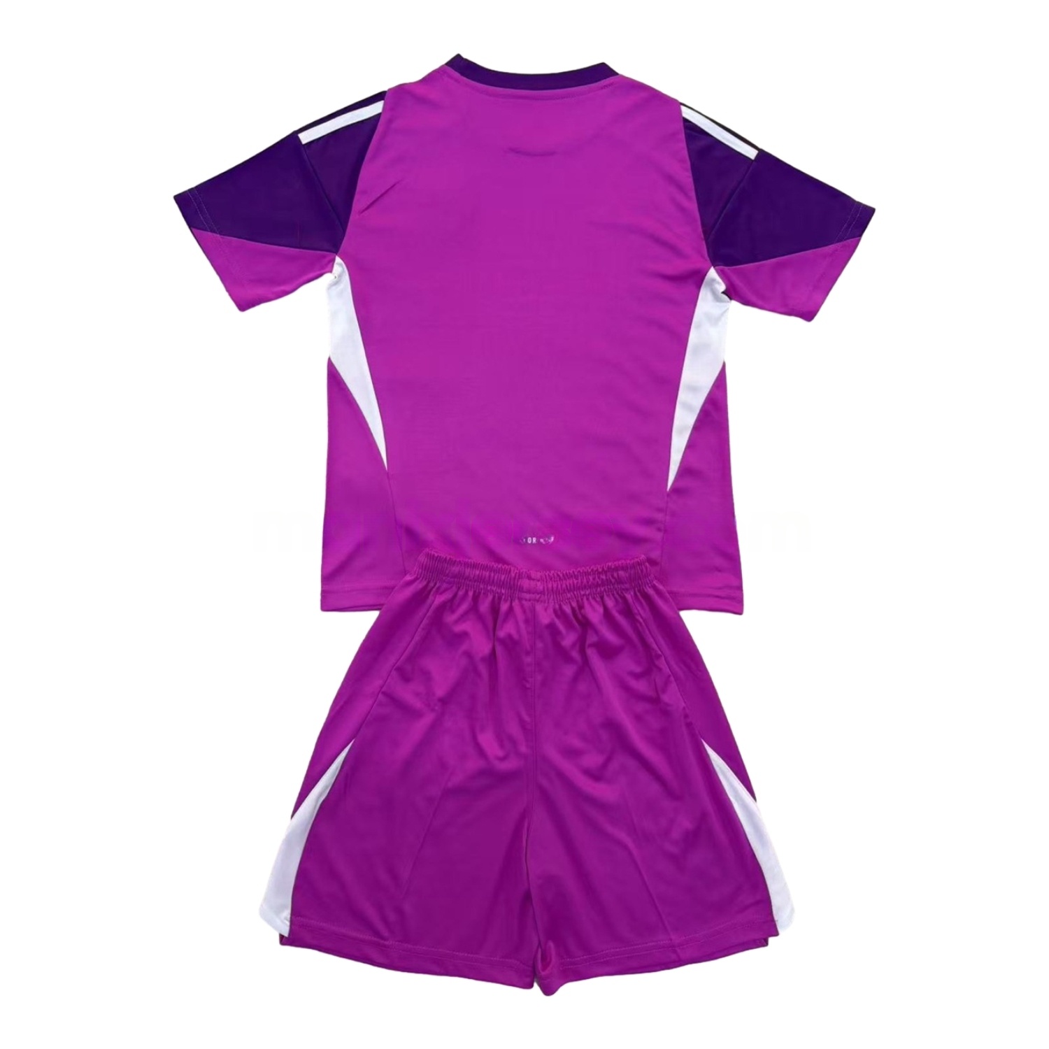 Real Madrid 25-26 Purple Goalkeeper Kids Kit - Unitedfutballjersey