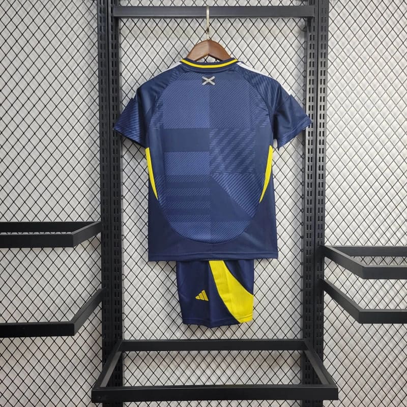 S-c-o.t l.a-n.d 2024 Home Stadium Kids Kit - Unitedfutballjersey