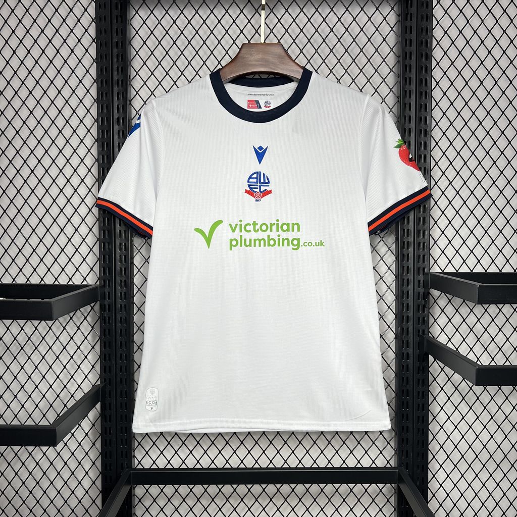 Bolton Wanderers 24-25 Home Stadium Jersey - Fans Version - Unitedfutballjersey