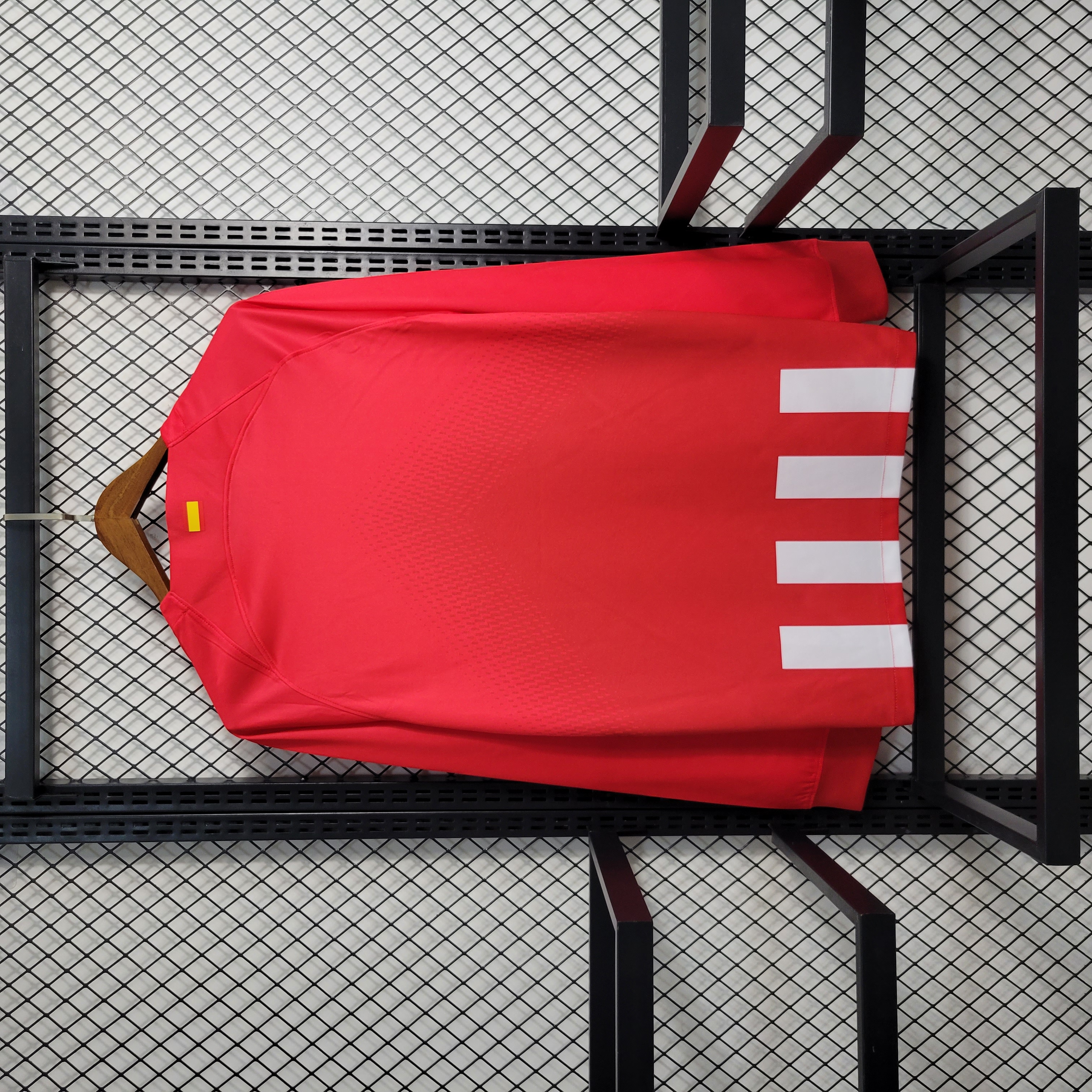 23/24 Atletico Madrid Home Long Sleeve Fans Jersey - Unitedfutballjersey