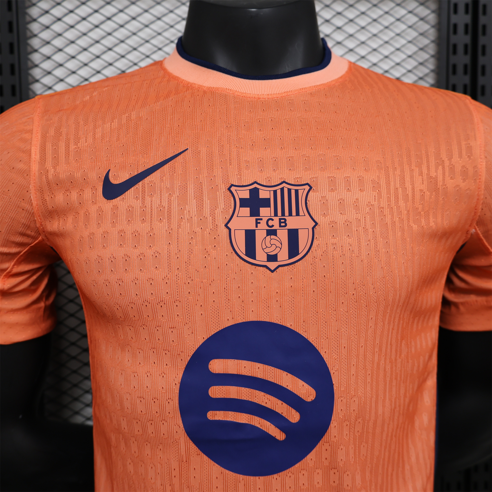 Barcelona 24-25 Orange Special Edition Jersey - Player Version - Unitedfutballjersey