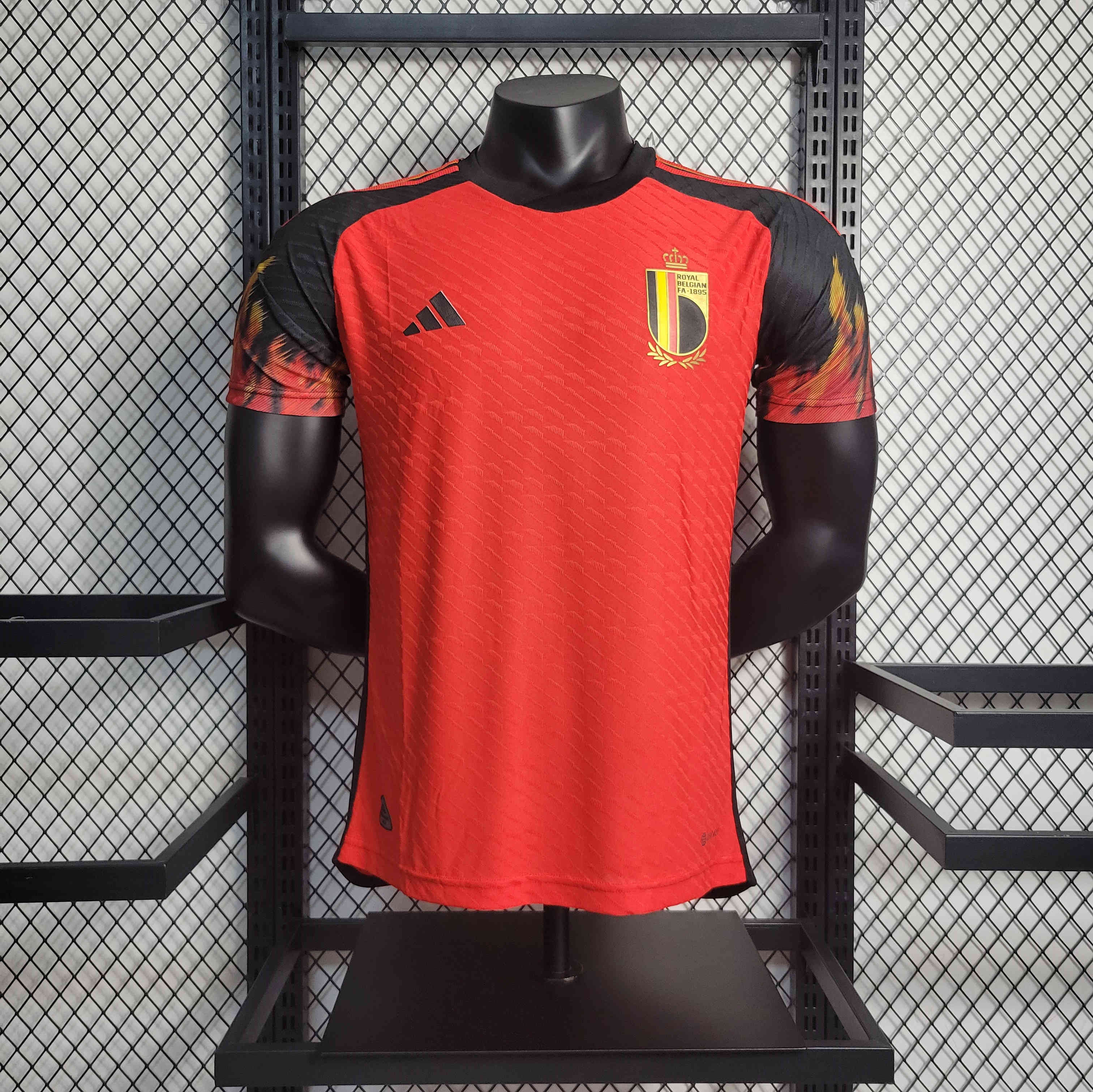 Belgium 2022 Home Stadium Jersey - Player Version - Unitedfutballjersey