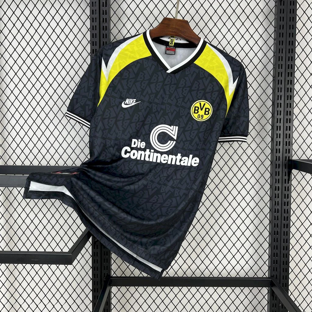 Retro Dortmund 1995-96 Away Jersey - Unitedfutballjersey