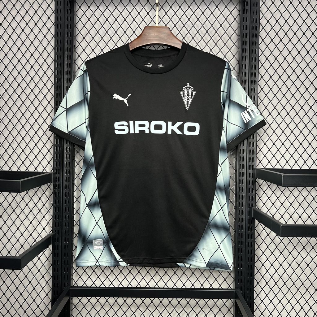 Sporting de Gijon 24-25 Away Jersey - Fans Version - Unitedfutballjersey