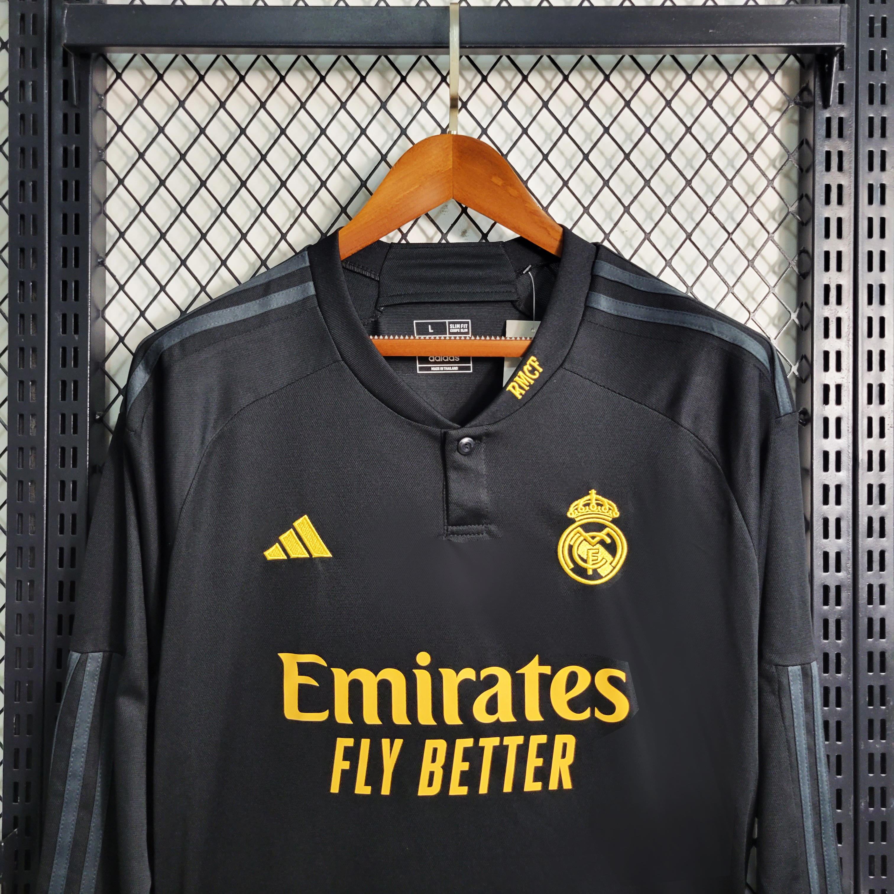 Real Madrid 23-24 Third Away Long Sleeve Jersey - Fans Version - Unitedfutballjersey