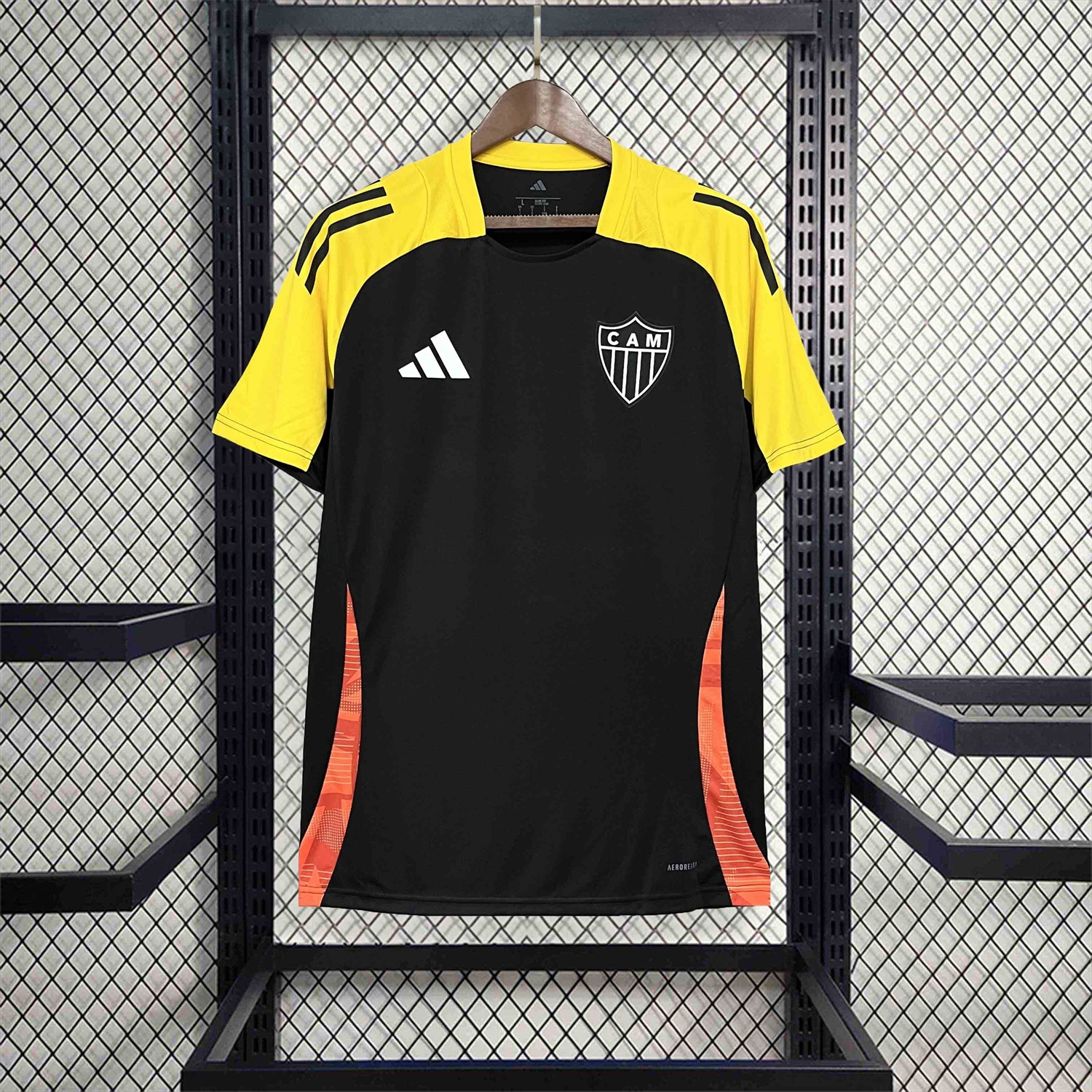 Atletico Mineiro 25-26 Black Pre-Match Training Unsponsored Jersey - Fans Version - Unitedfutballjersey