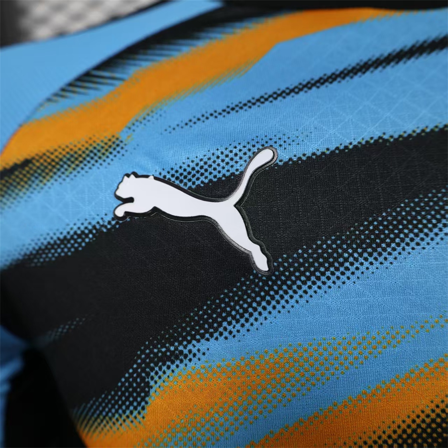 Marseille 25-26 Blue Orange Gradient Training Jersey - Player Version - Unitedfutballjersey