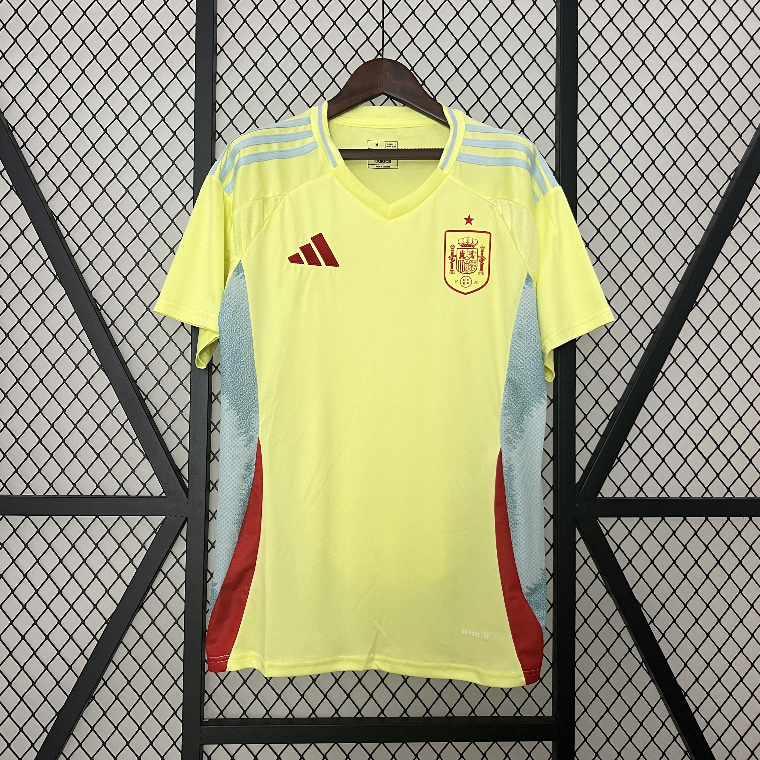 Spain 2024 Away Stadium Jersey - Fans Version - Unitedfutballjersey