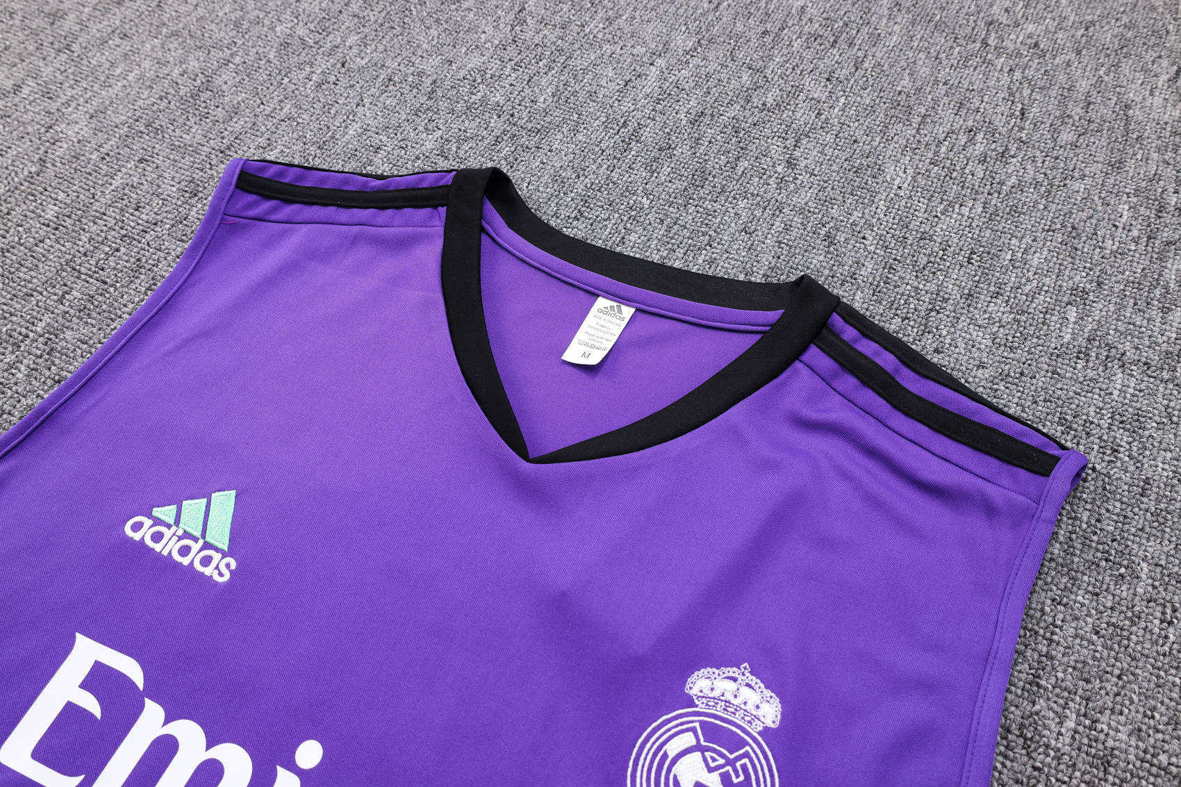 Real Madrid 23-24 Purple Training Vest Suit - Unitedfutballjersey