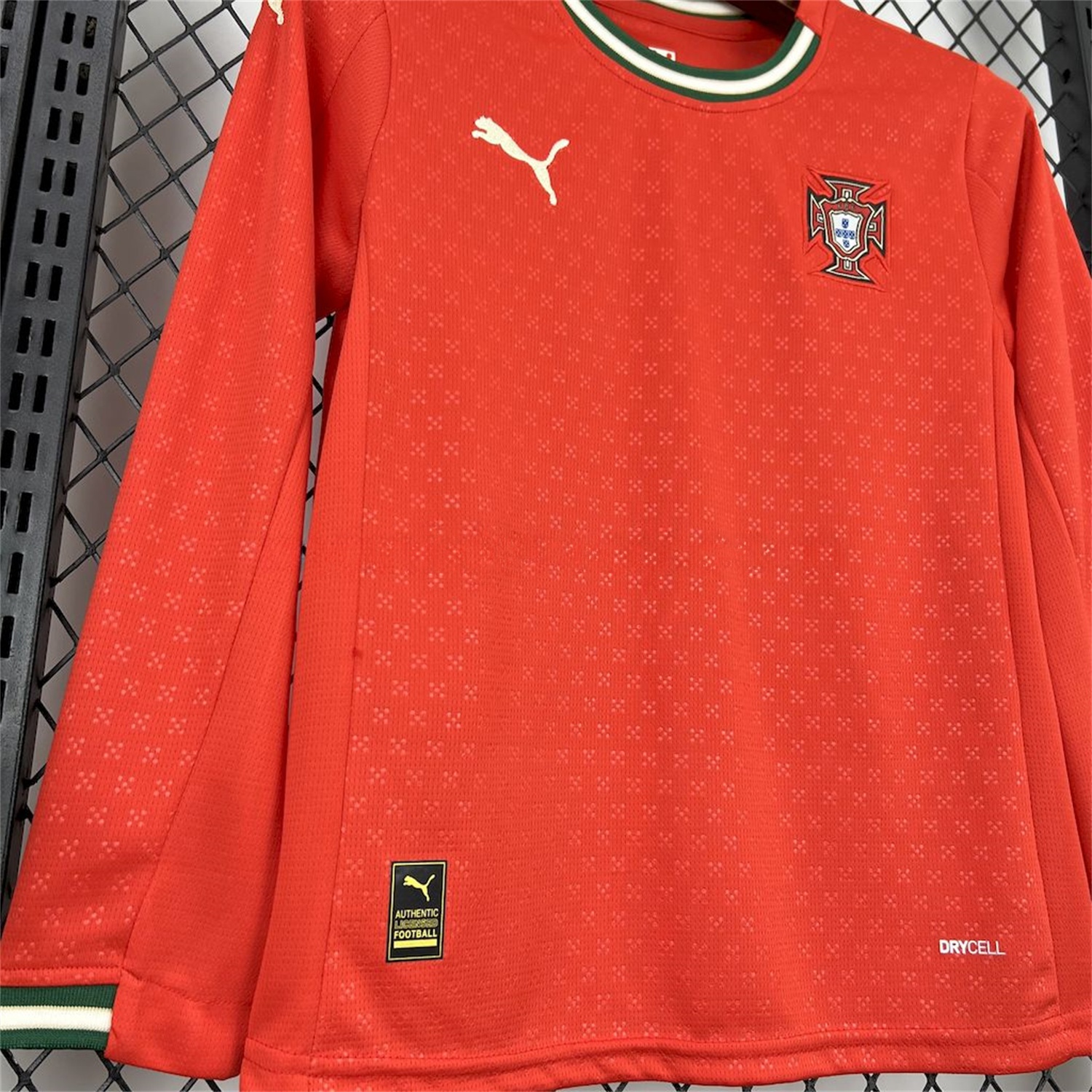 Portugal 2025-26 Home Long Sleeves Kids Kit - Unitedfutballjersey
