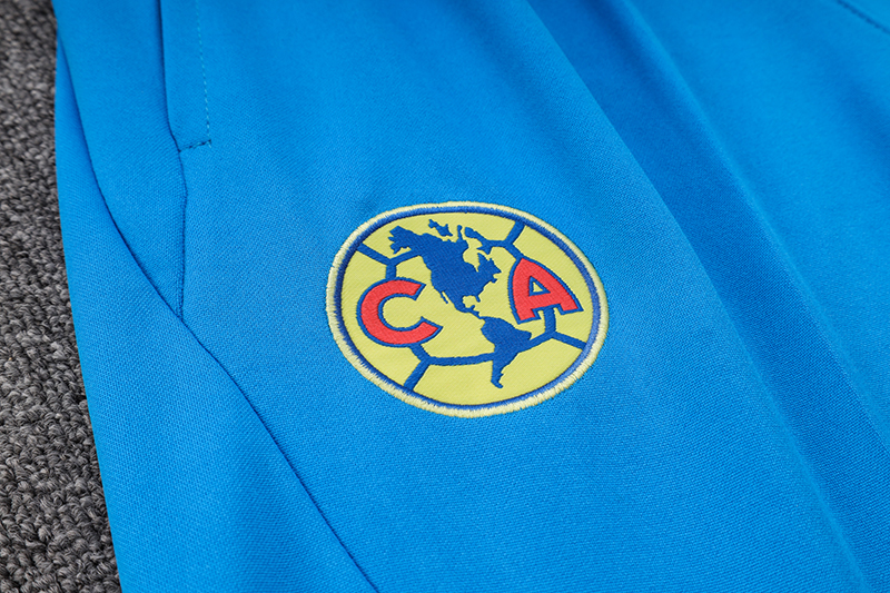Club America 23-24 Long Sleeve Training Set -Blue - Unitedfutballjersey