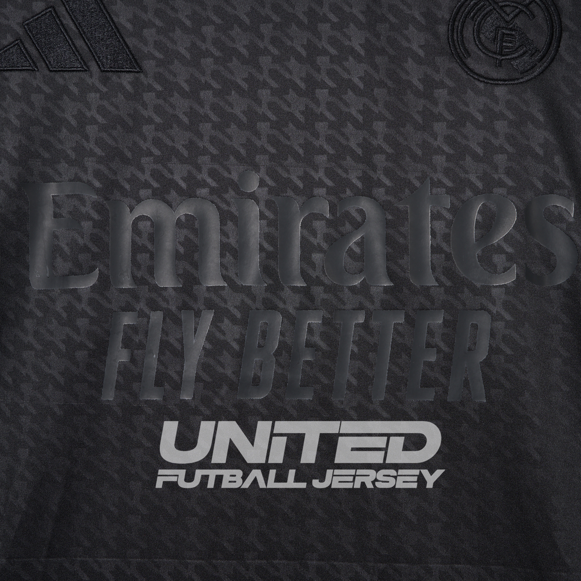 Real Madrid 24-25 Pure Black Special Edition Jersey - Fans Version - Unitedfutballjersey