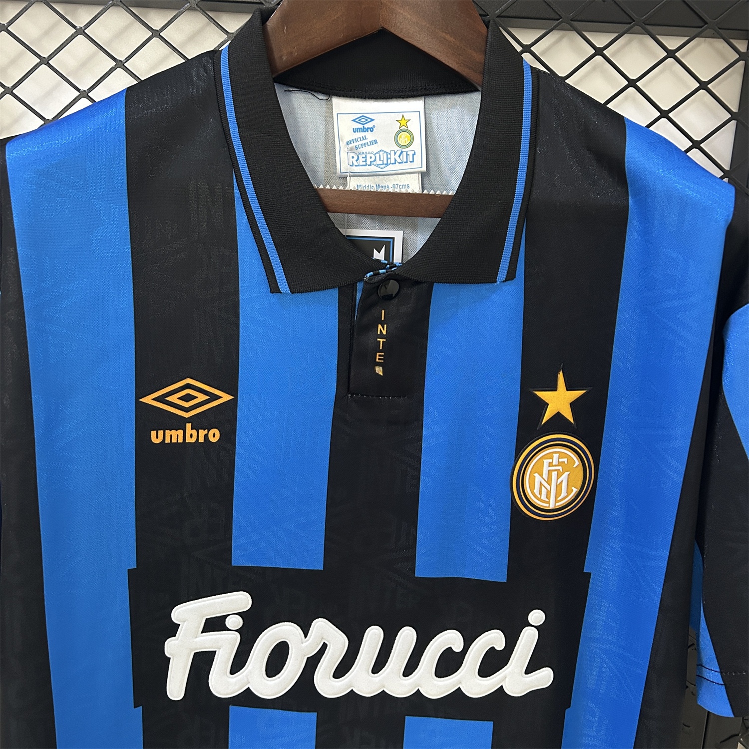 Retro Inter Milan 1992-94 Home Jersey - Unitedfutballjersey