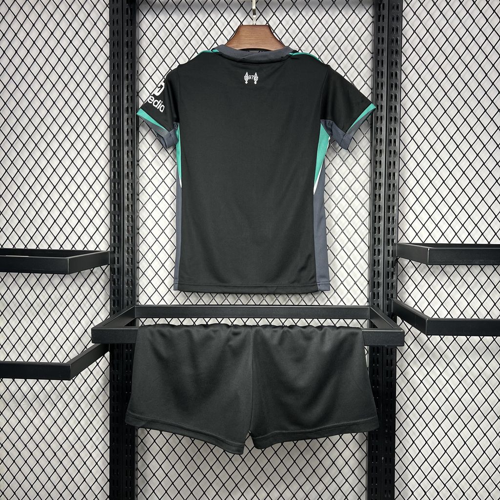 Liver.pool 24-25 Away Kids Kit - Unitedfutballjersey