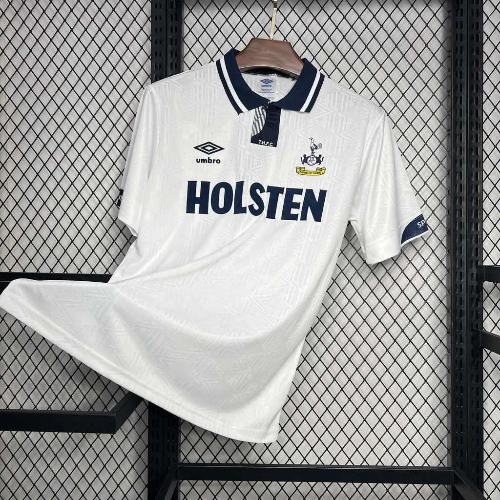 Retro Tottenham Hotspur 1991-93 Home Stadium Jersey - Unitedfutballjersey