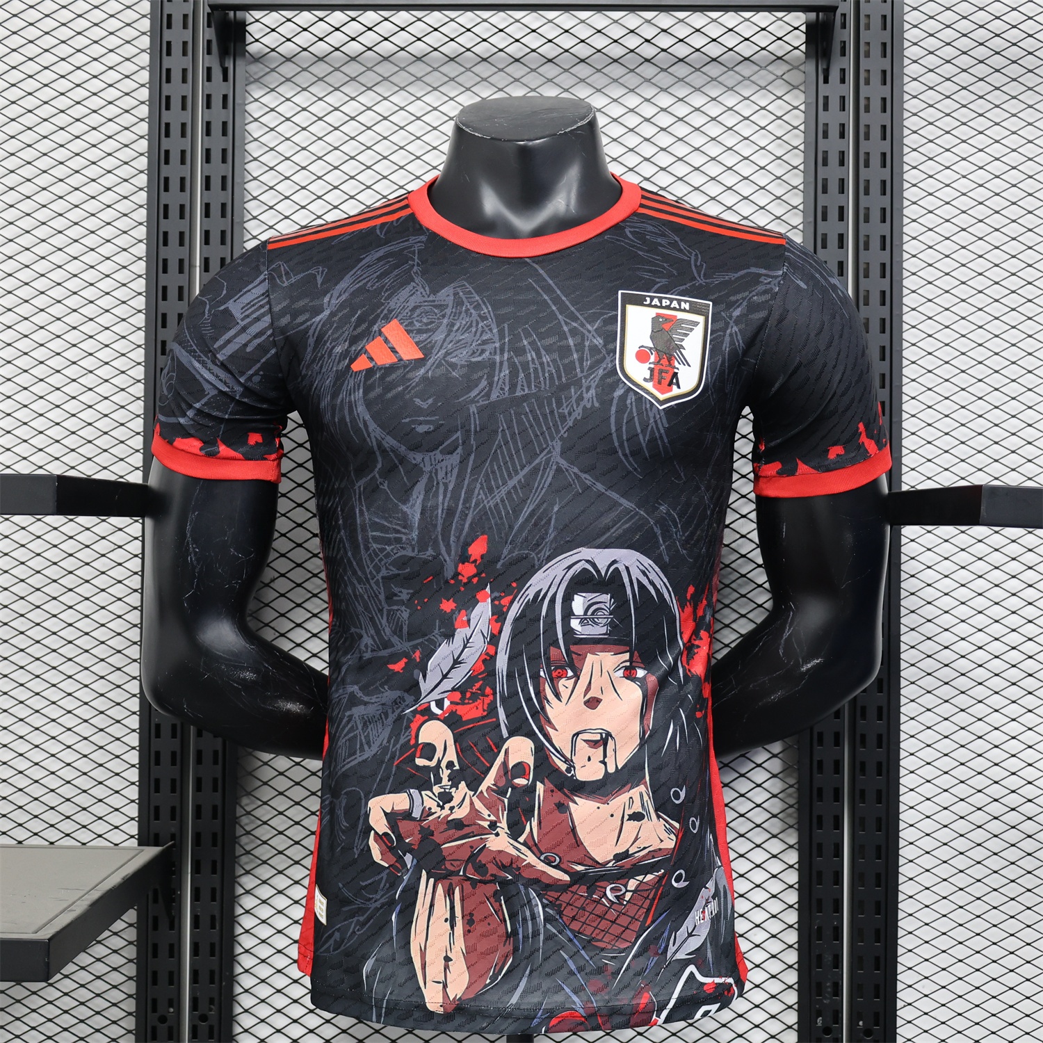 Japan 25-26 Uchiha Itachi Amaterasu Special Edition Jersey - Player Version - Unitedfutballjersey