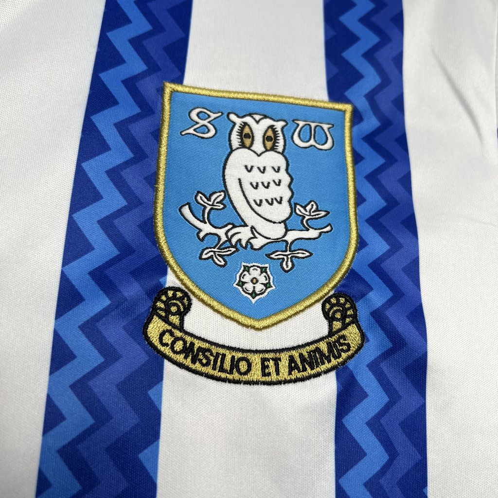 Sheffield Wednesday 24-25 Home Stadium Jersey - Fans Version - Unitedfutballjersey
