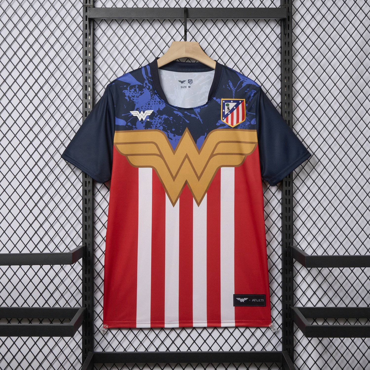 Atletico Madrid 25-26 Wonder Woman Special Edition - Fans Version - Unitedfutballjersey