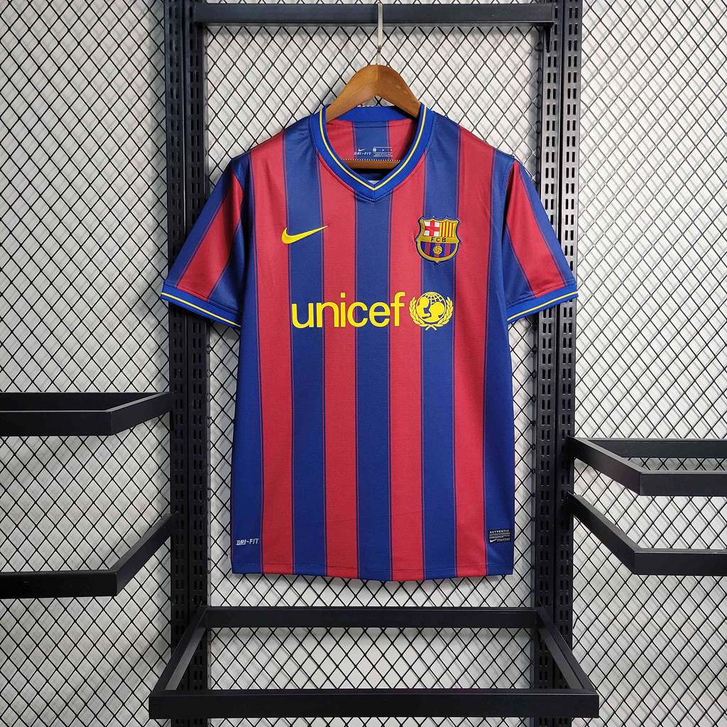 B.A.R.S.A Retro 09-10 Home Stadium Jersey - Unitedfutballjersey