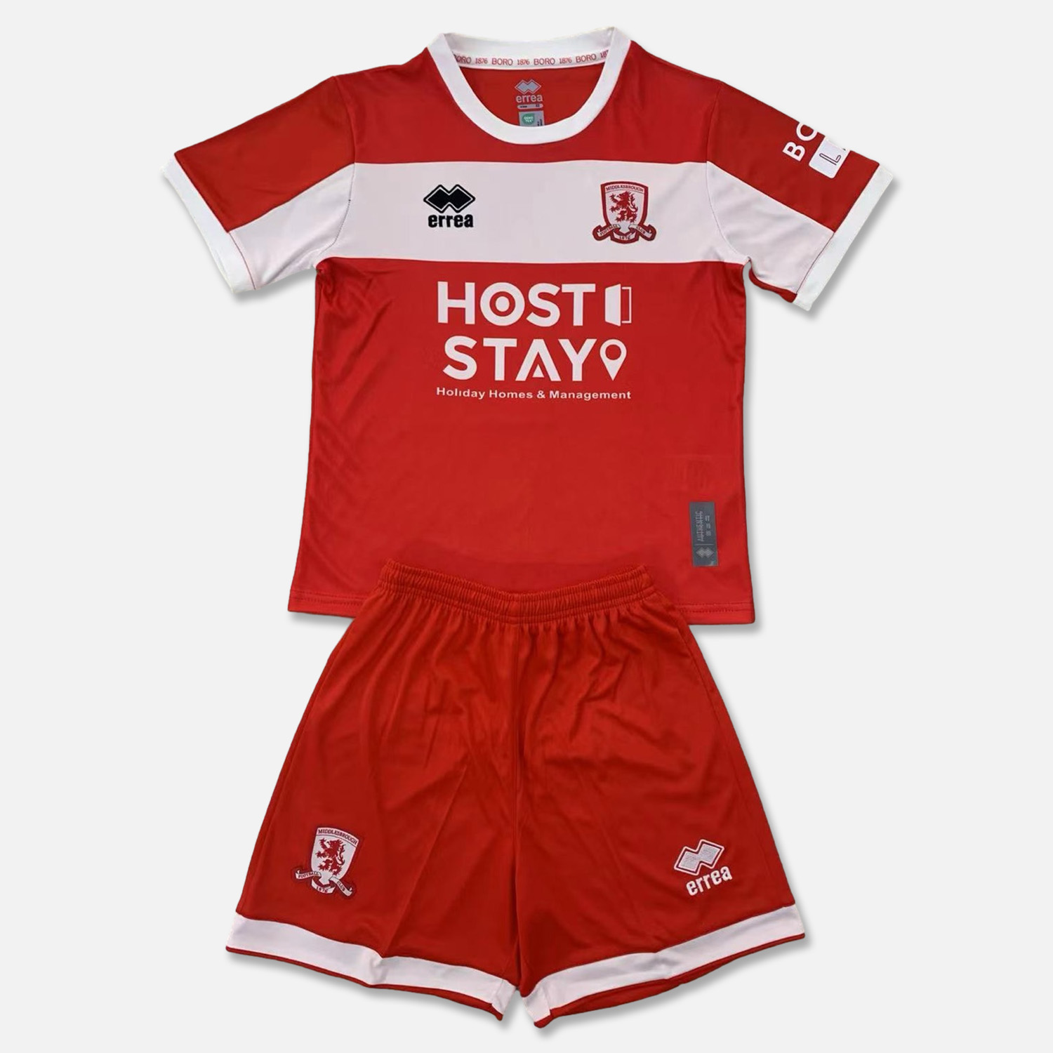 Middlesbrough 24-25 Home Stadium Kids Kit - Unitedfutballjersey