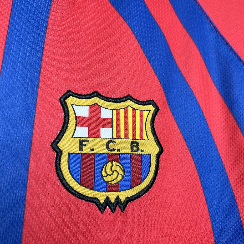 Retro Barcelona 1997-98 European Home Jersey - Unitedfutballjersey