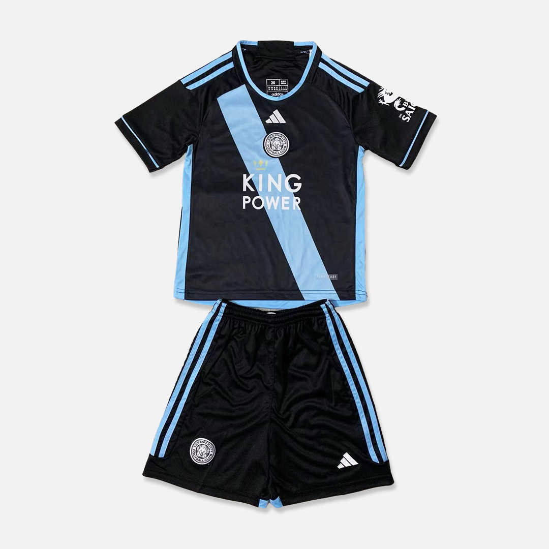 Leicester City 23-24 Away Stadium Men's Adult Jersey Set - Fans Version - Unitedfutballjersey