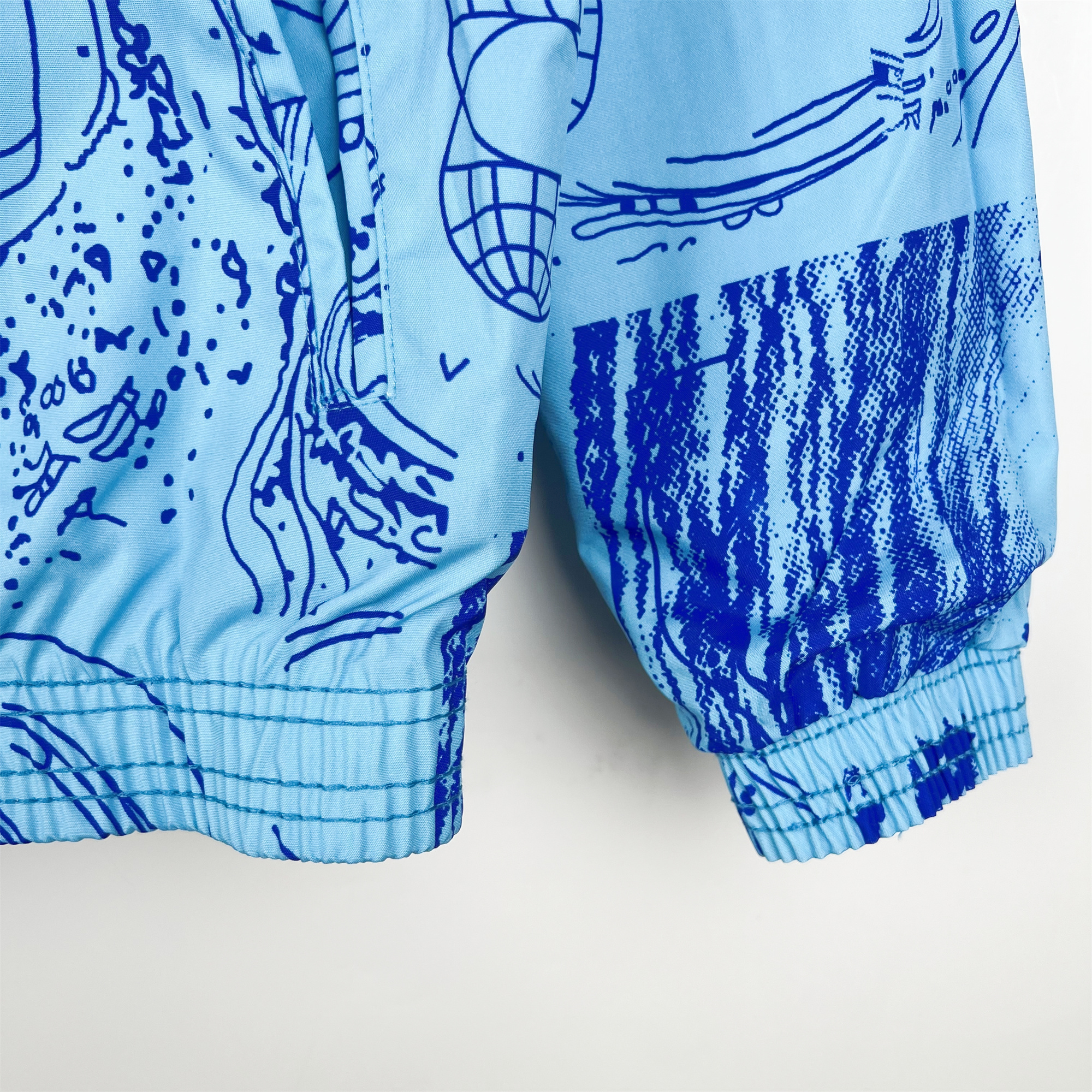 INT M.A.M 23-24 Double Sided Windbreaker - Blue - Unitedfutballjersey