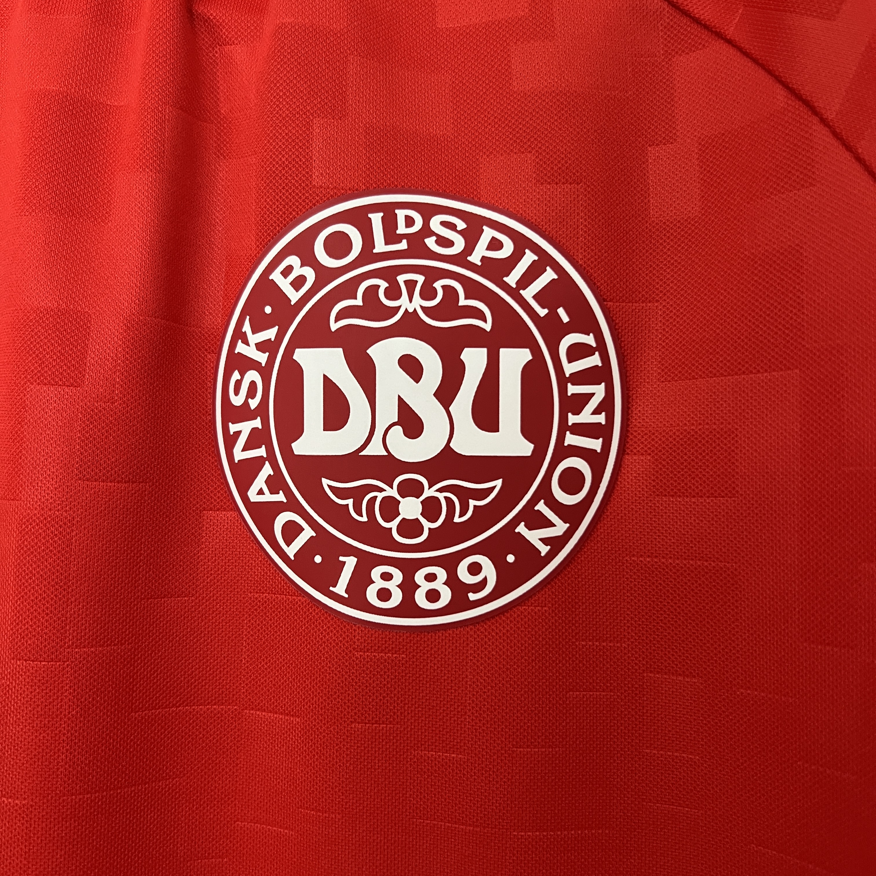 Denmark 2024 Home Stadium Jersey - Fans Version - Unitedfutballjersey