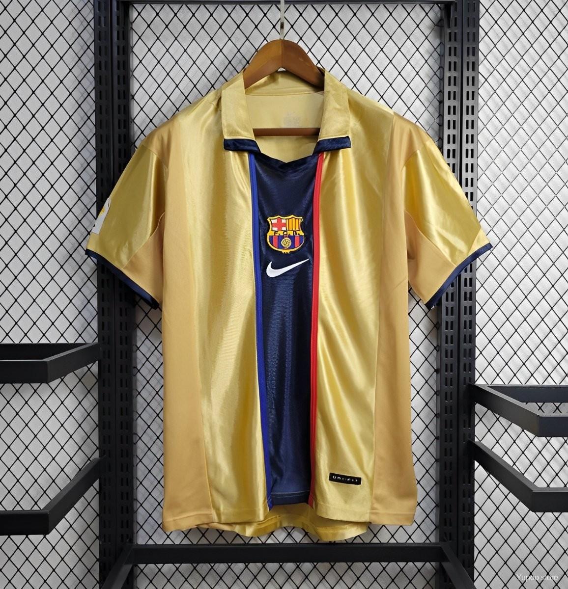 B.A.R.S.A Retro 01-02 Away Jersey - Unitedfutballjersey