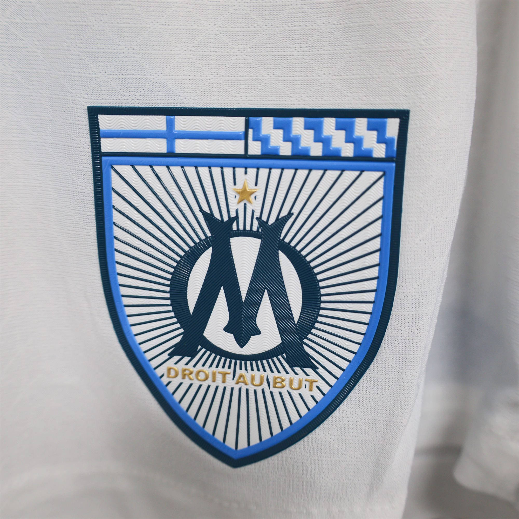 Marseille 24-25 Home Shorts - Player Version - Unitedfutballjersey