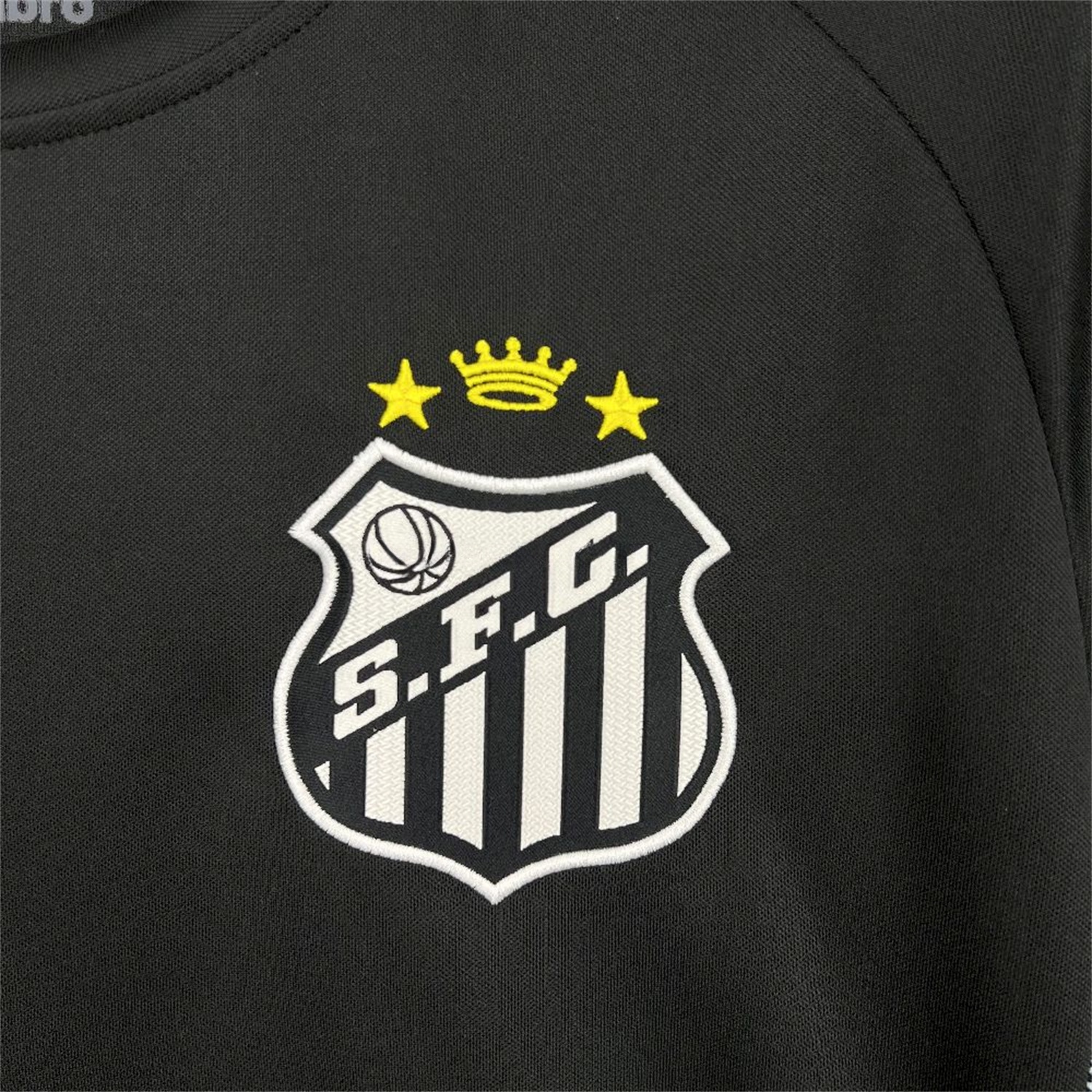 Santos 25-26 Black Goalkeeper Unsponsored Jersey - Fans Version - Unitedfutballjersey