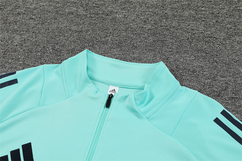 Real Madrid 24-25 Long Sleeve Training Set - Light Green - Unitedfutballjersey