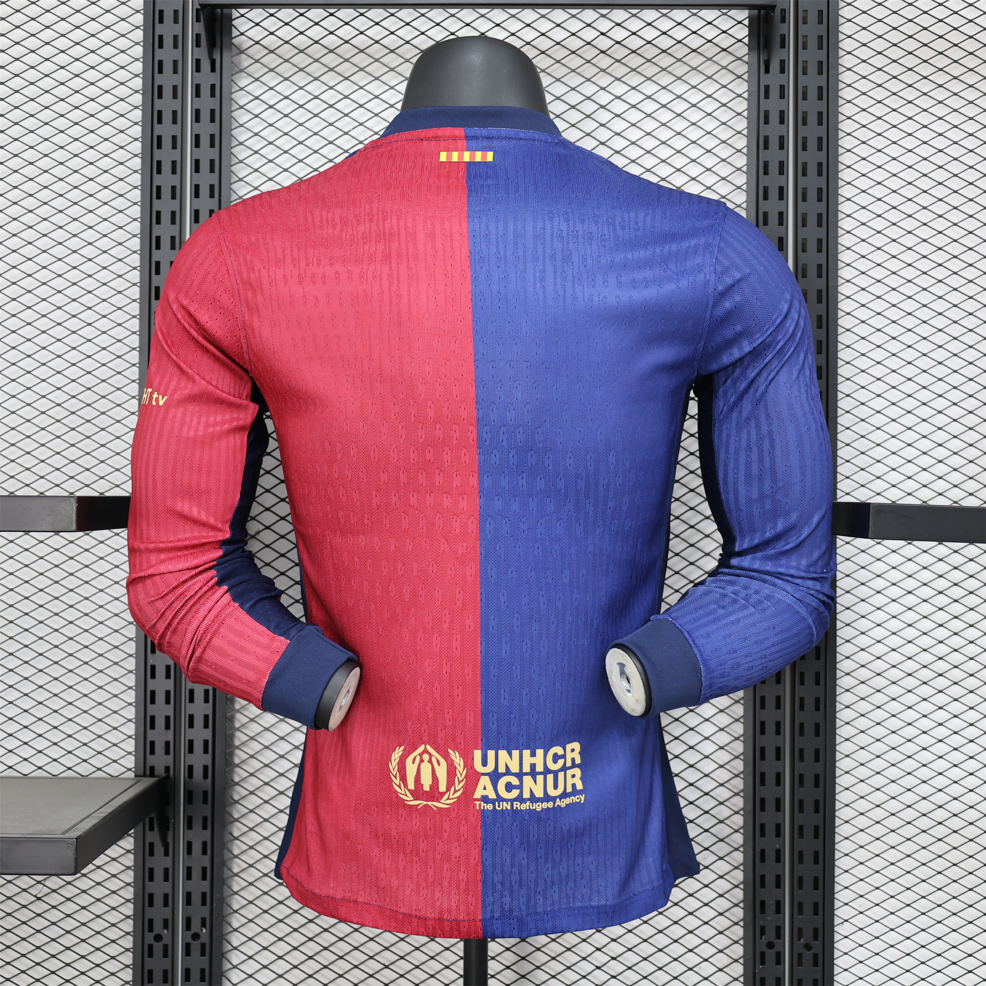 B.A.R.S.A X Coldplay 24-25 Home Co-Branded Long Sleeve Jersey - Player Version - Unitedfutballjersey