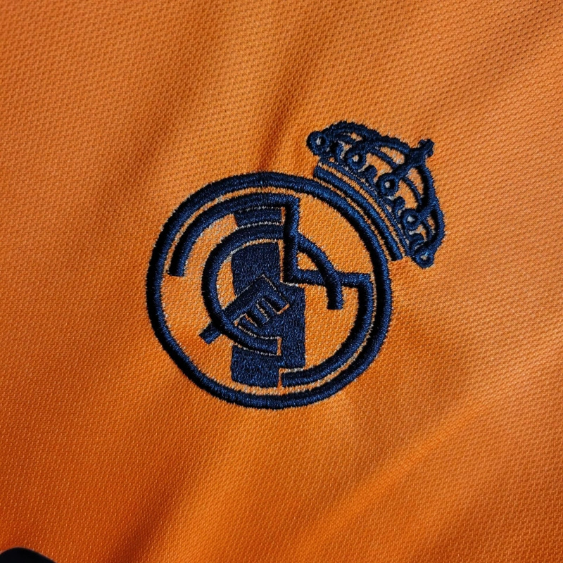 Real Madrid 23-24 Y-3 Orange Special Edition Jersey - Fans Version - Unitedfutballjersey