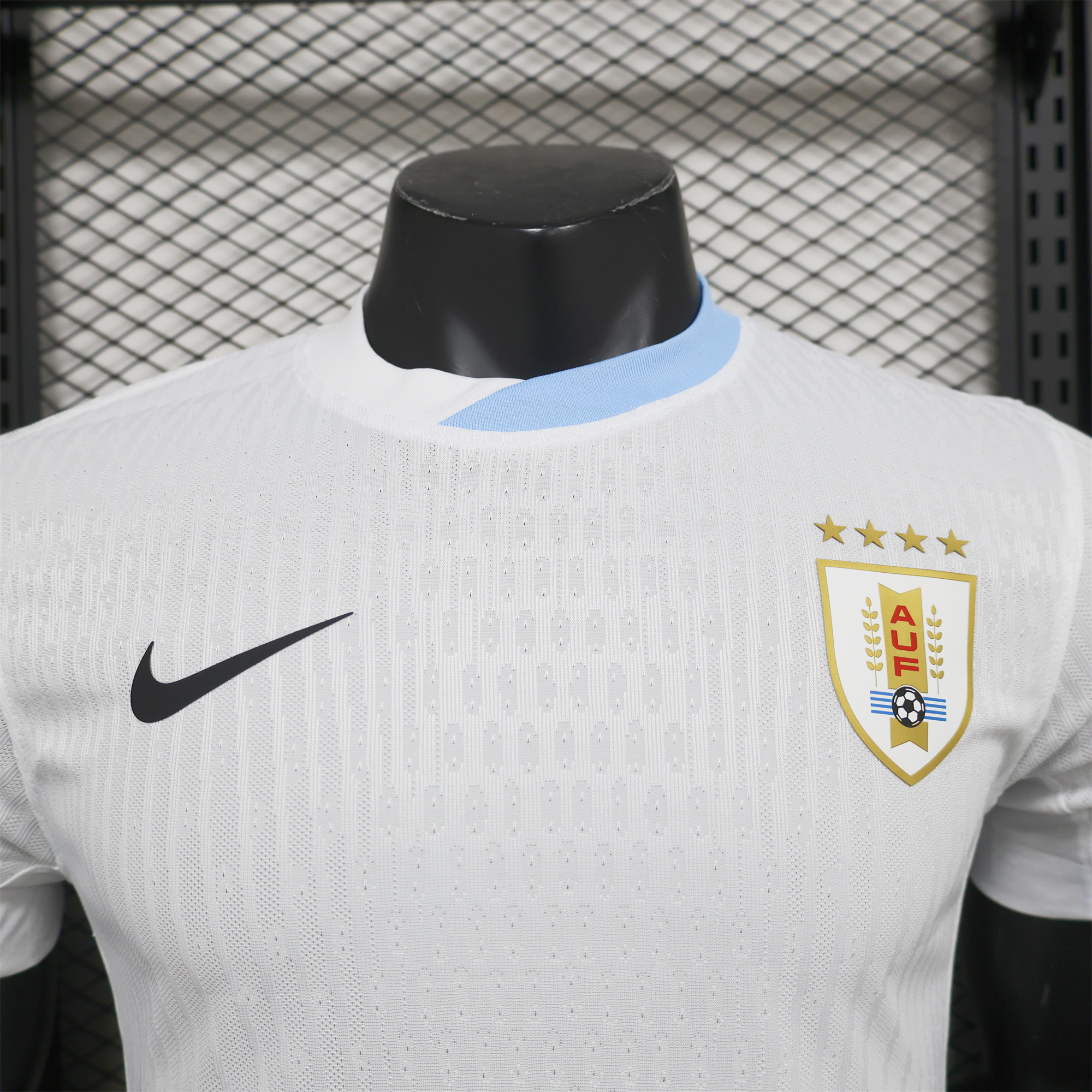Uruguay 2024 Away Jersey With NK Logo- Player Version - Unitedfutballjersey