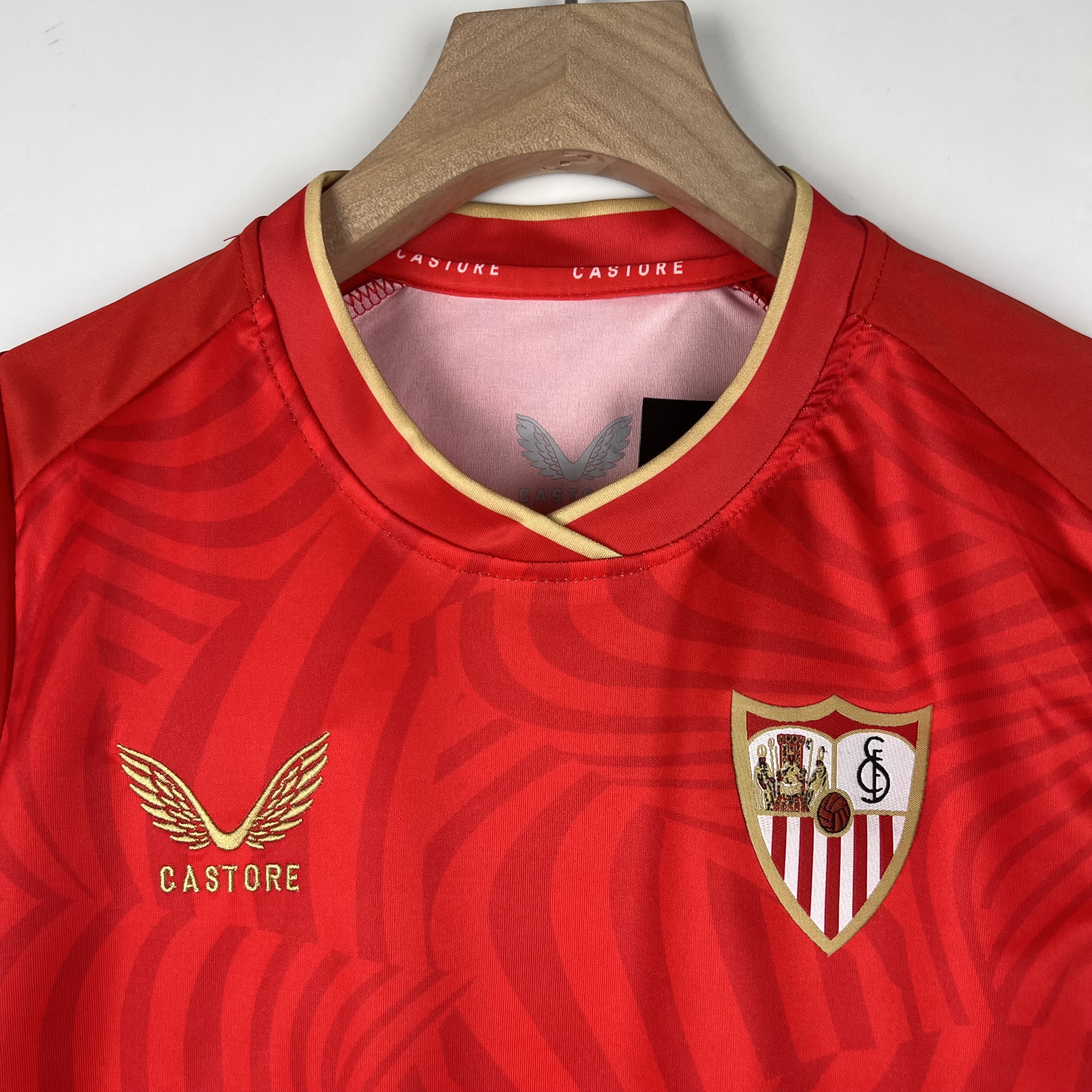 Sevilla 23-24 Away Stadium Kids Kit - Unitedfutballjersey