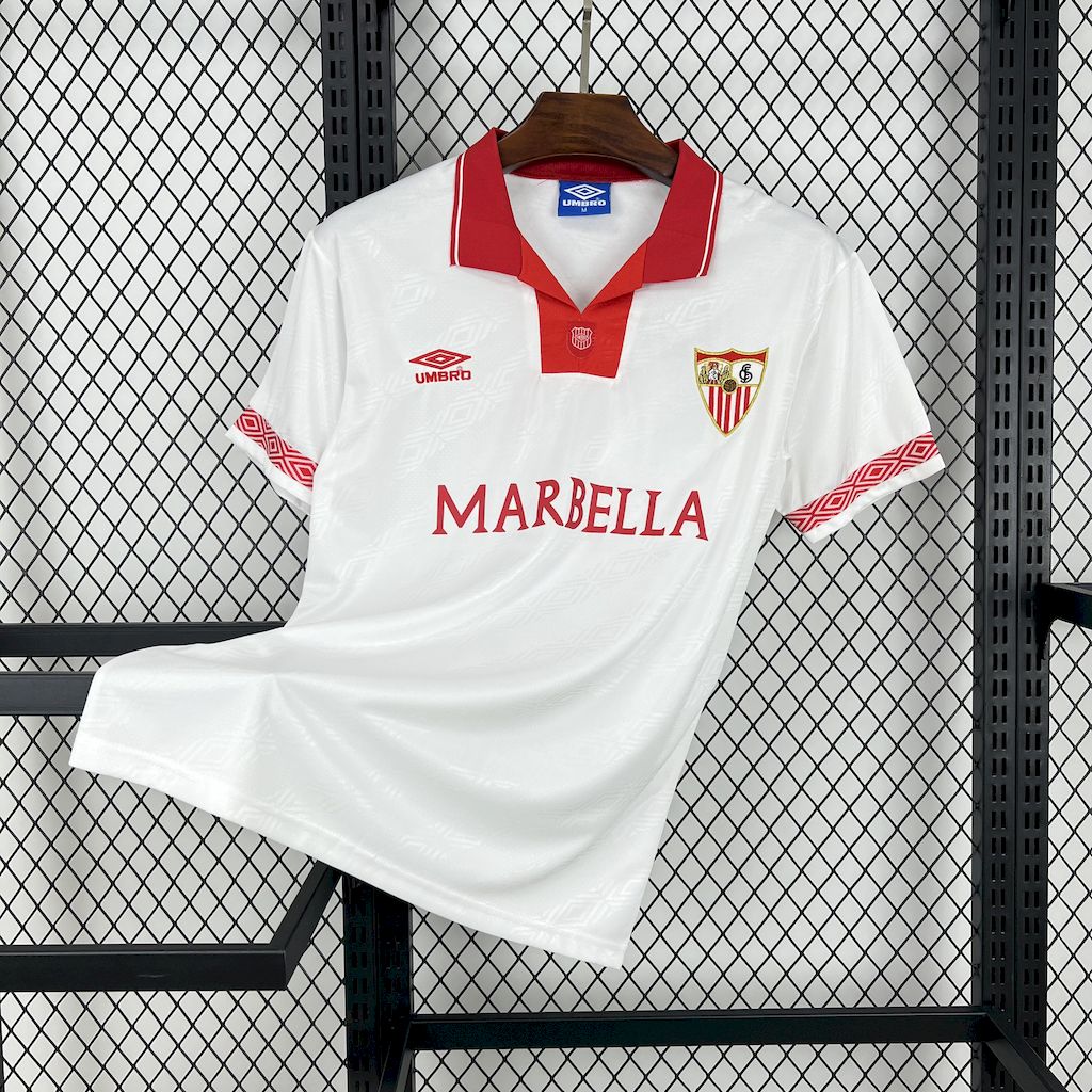 Retro Sevilla FC 1994-96 Home Jersey - Unitedfutballjersey