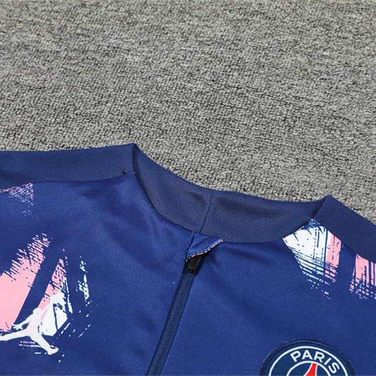 Paris Saint-Germain PSG 24-25 Long Sleeve Training Set - Royal Blue - Unitedfutballjersey