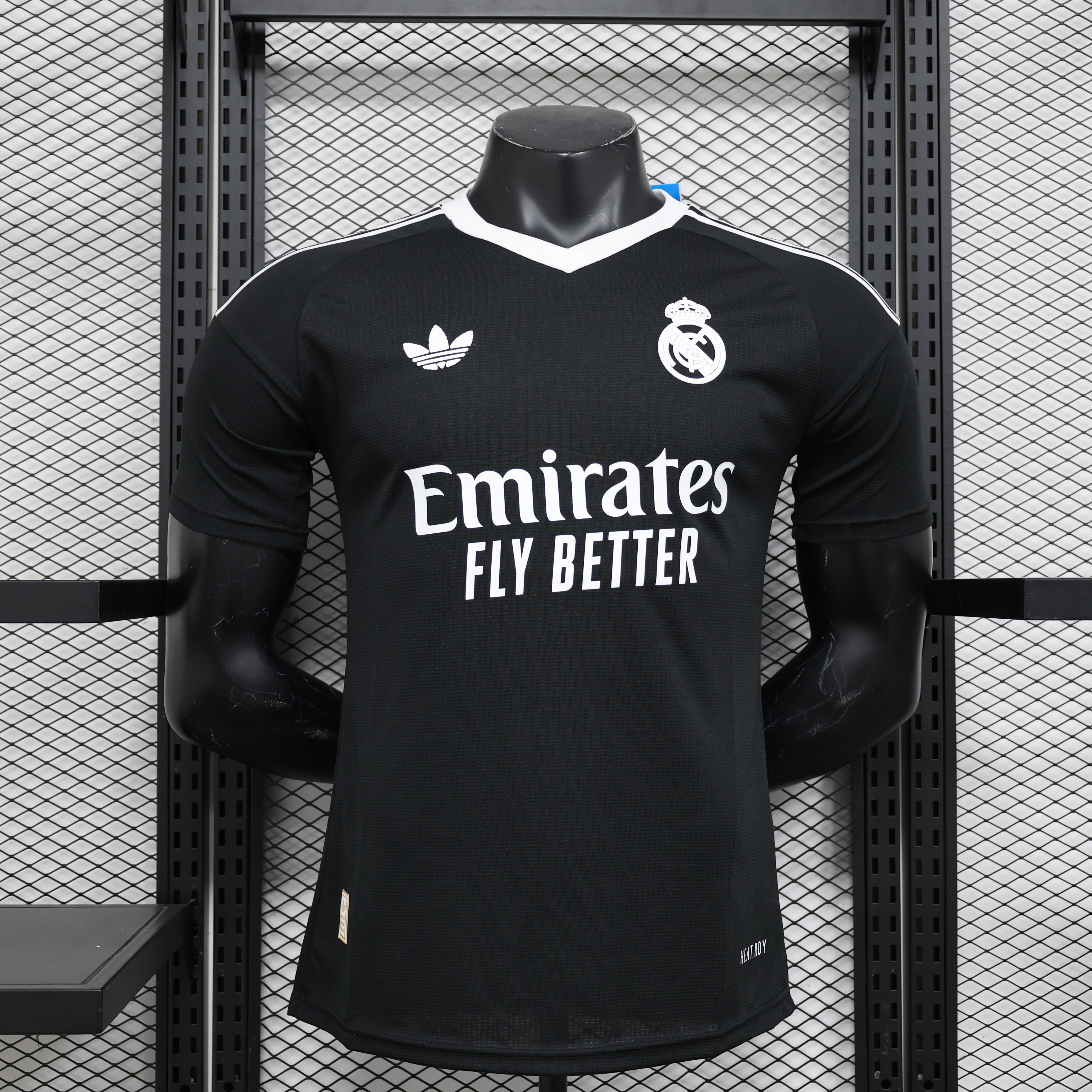 Real Madrid 24-25 Third Goalkeeper Black Jersey - Player Version - Unitedfutballjersey