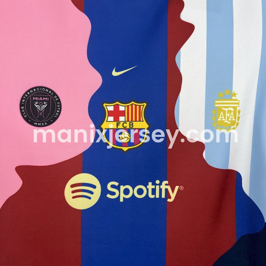 Messi Career Commemorative Kids Kit with Messi #10 - Barcelona Argentina Paris Saint-Germain PSG INT M.A.M - Unitedfutballjersey