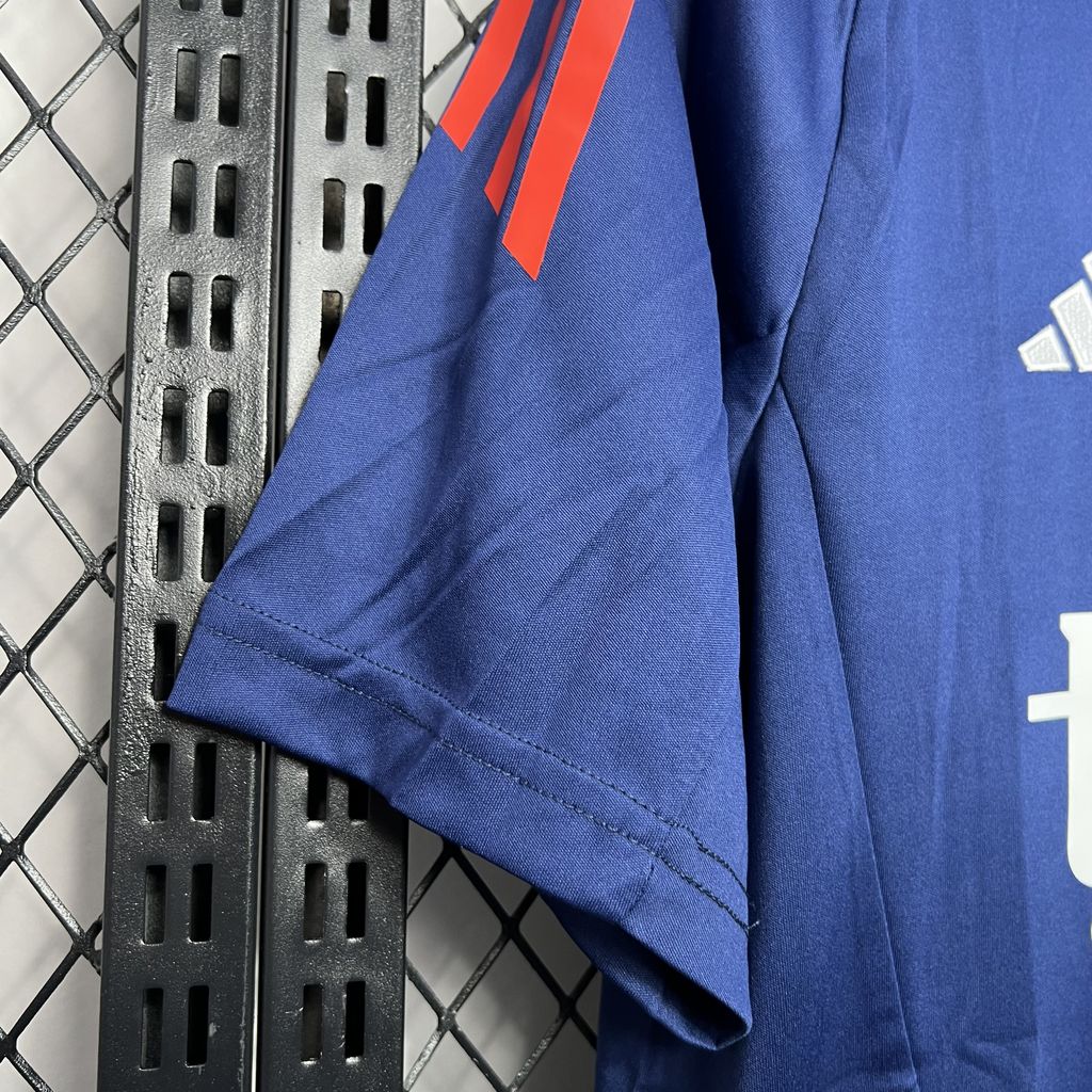 Manchester United 24-25 Blue Pre-match Training Jersey - Fans Version - Unitedfutballjersey