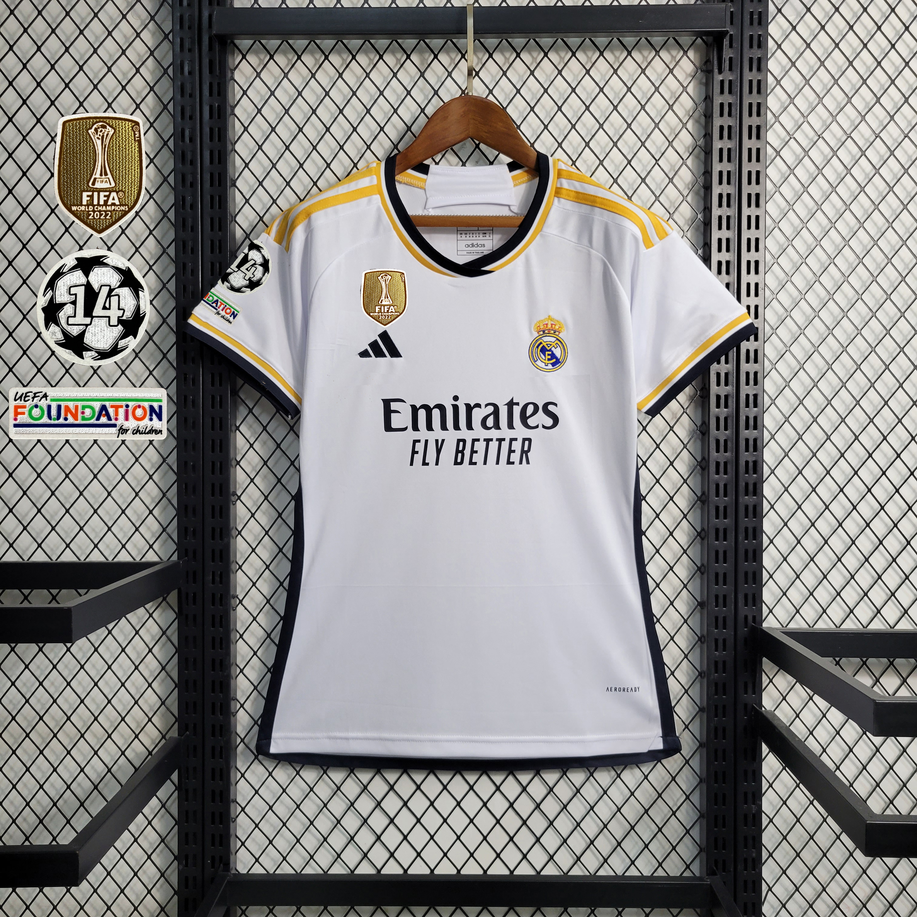23-24 Real Madrid Home Jersey - Woman Version - Unitedfutballjersey