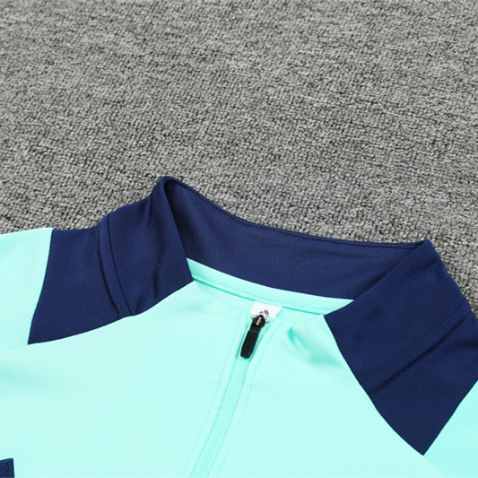 Arsenal 24-25 Long Sleeve Training Set - Lake Blue - Unitedfutballjersey