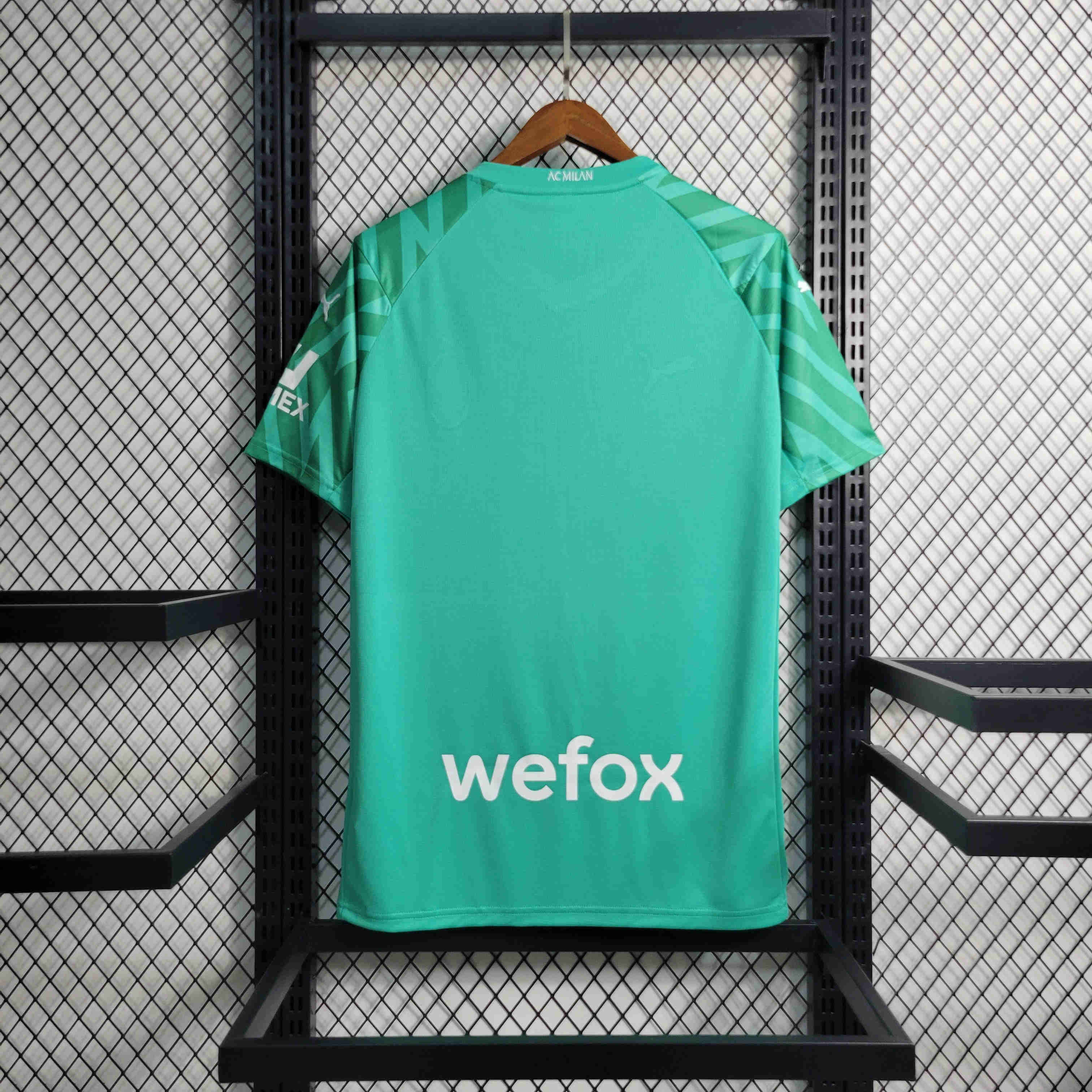 AC Milan 23-24 Green Goalkeeper Jersey - Fans Version - Unitedfutballjersey