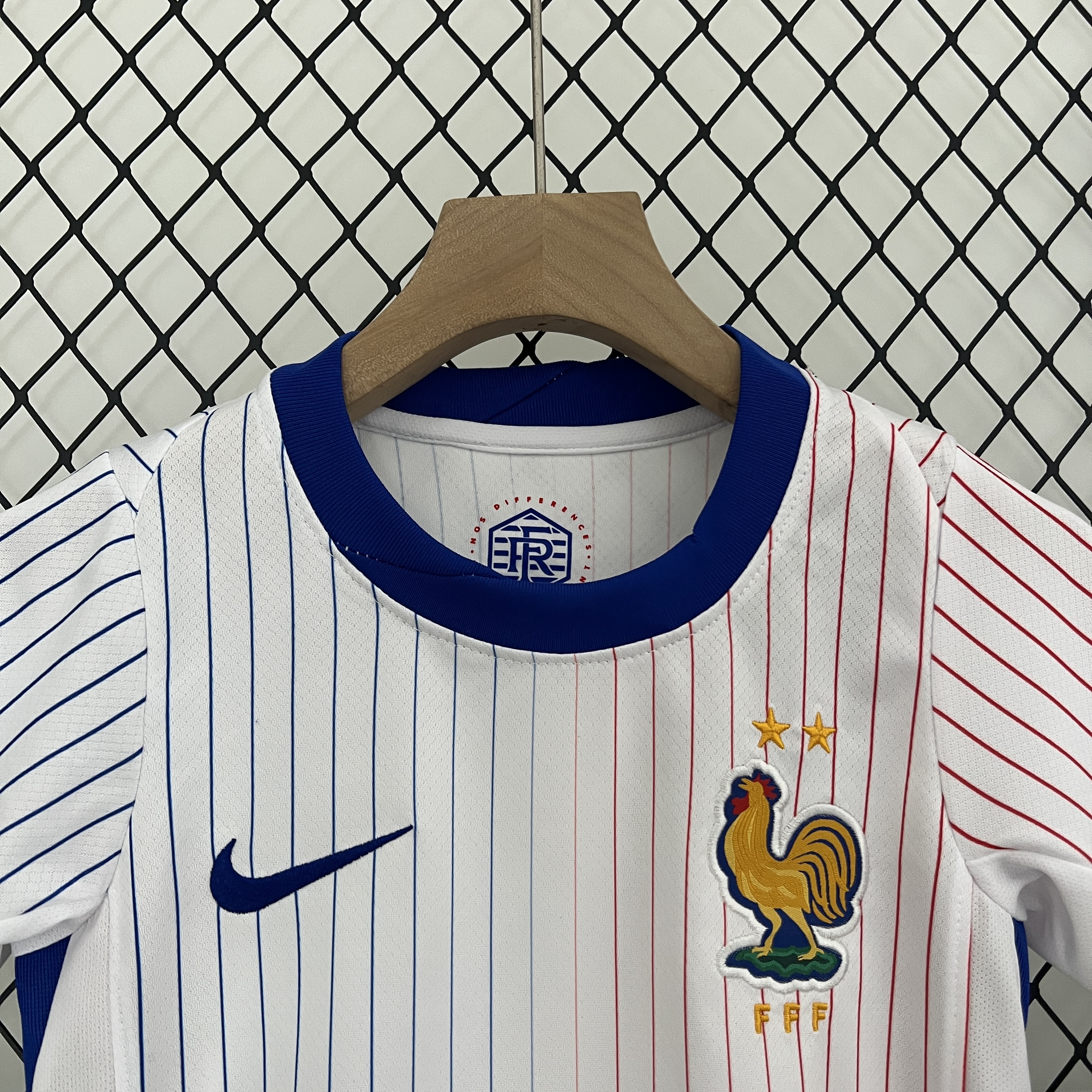 France 2024 Away Stadium Kids Kit - Unitedfutballjersey